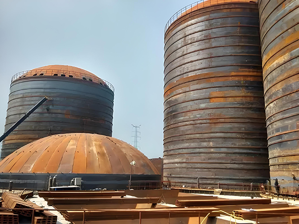 兴文焦粉钢板仓